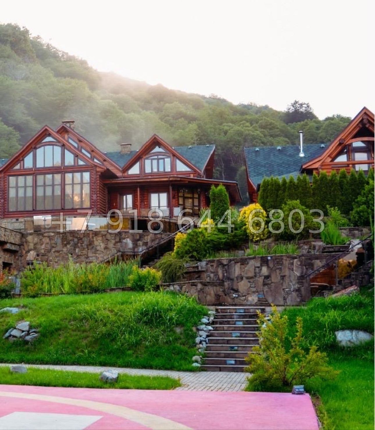 № 38 п. Дом с вертолетной площадкой на Красной Поляне  - миниатюра 39