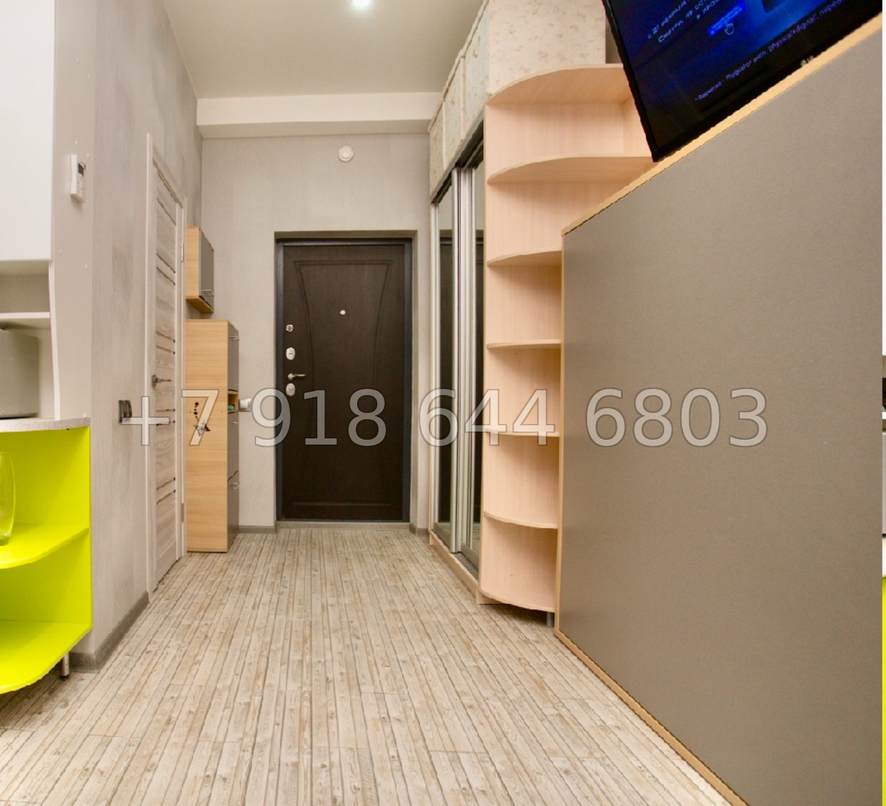 № 111 п. Квартира на первой береговой линии на море в Адлере  - миниатюра 14