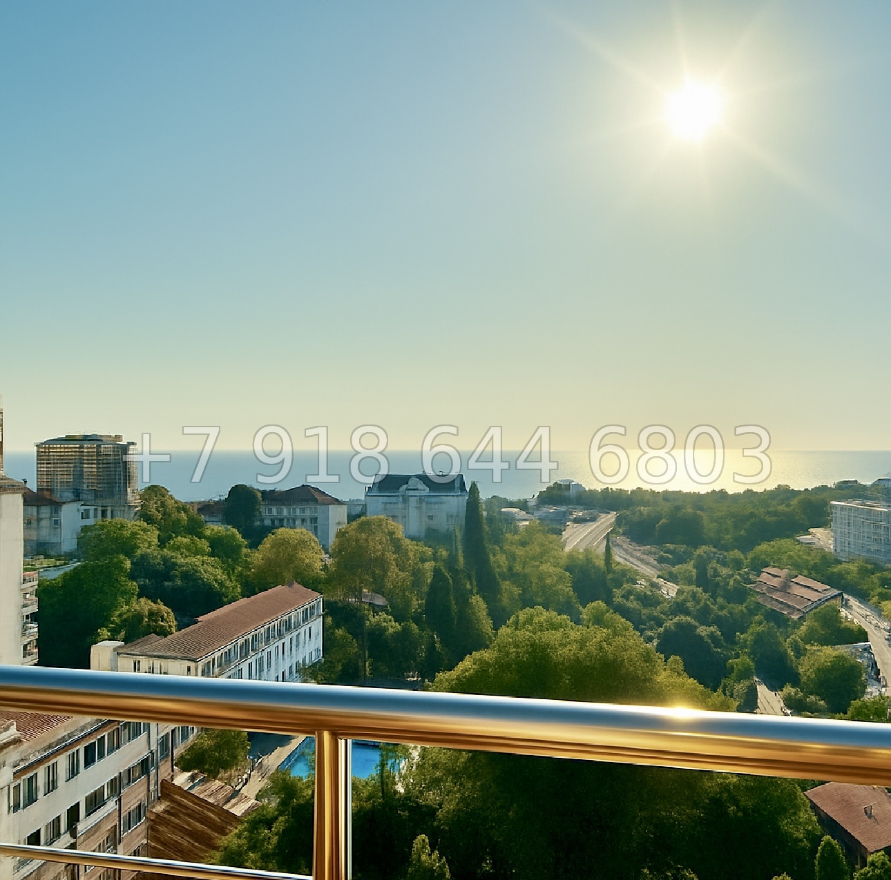 № 89р. Квартира с бассейном на крыше в городе Сочи  - миниатюра 20