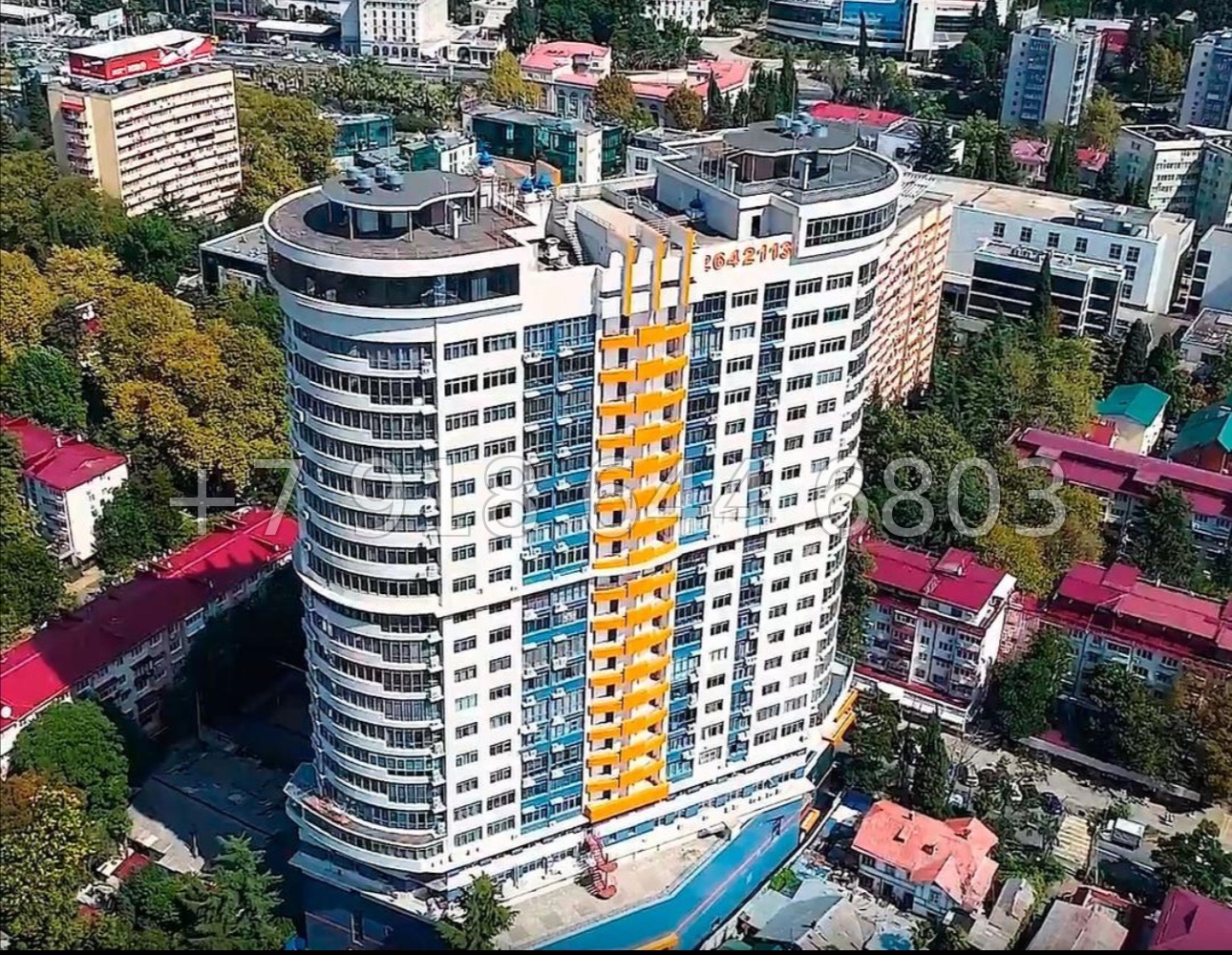 № 38е. В центре Сочи квартира у моря - миниатюра 13