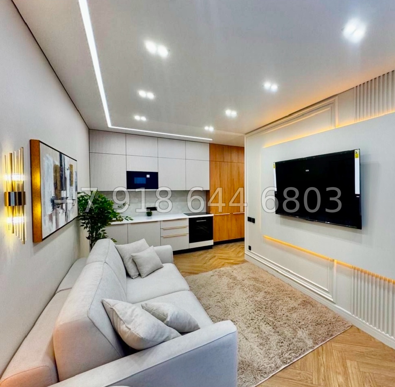 № 242 р. Двухкомнатная Квартира в ЖК Меркато Сочи  - миниатюра 9