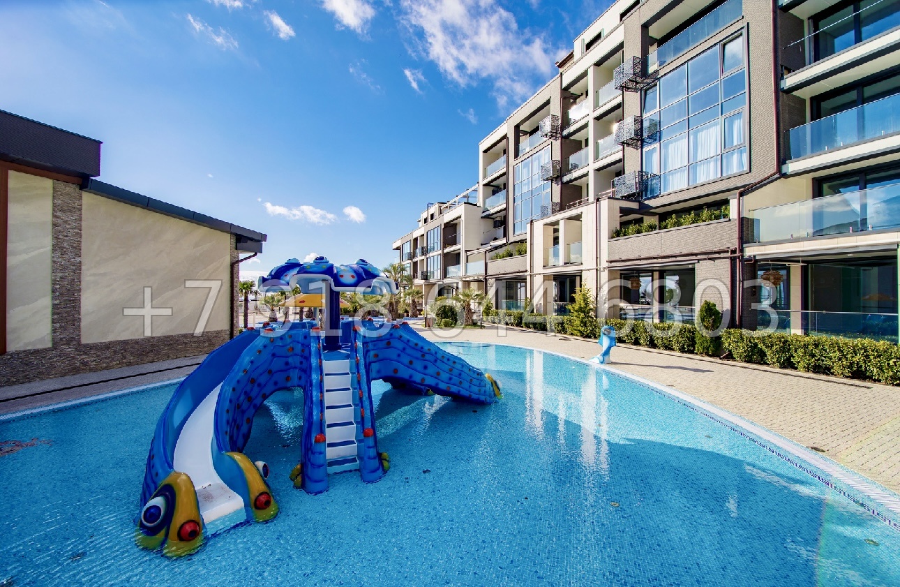 № 32е. Квартира с бассейном в роскошном ЖК Лазурный Берег Сочи - миниатюра 13