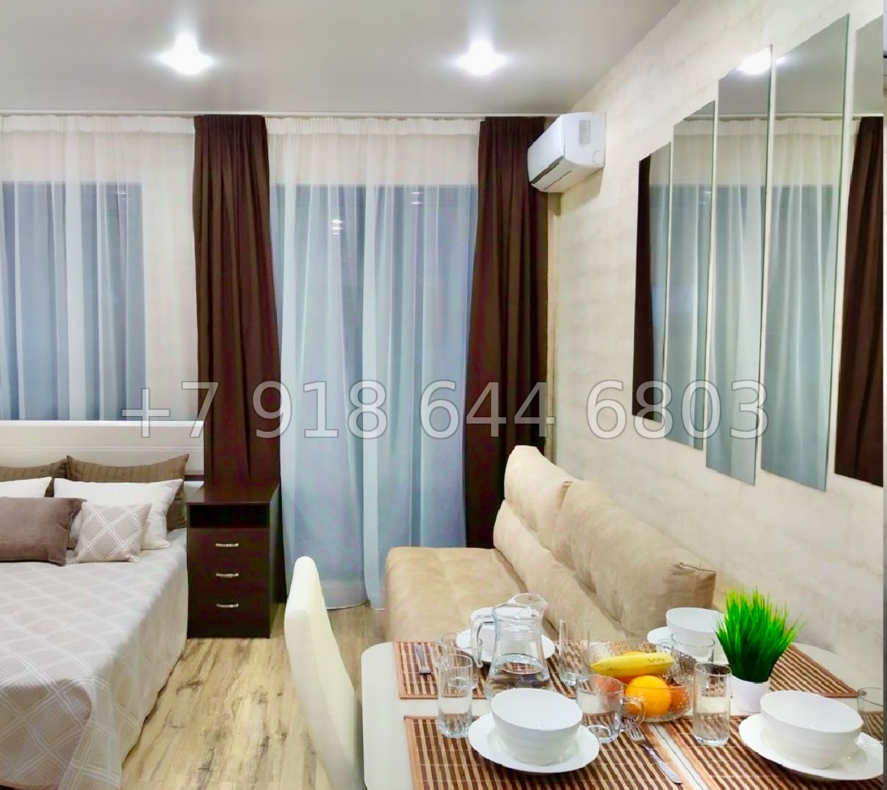 № 59 ш. Апартаменты у моря в Адлере  - миниатюра 13