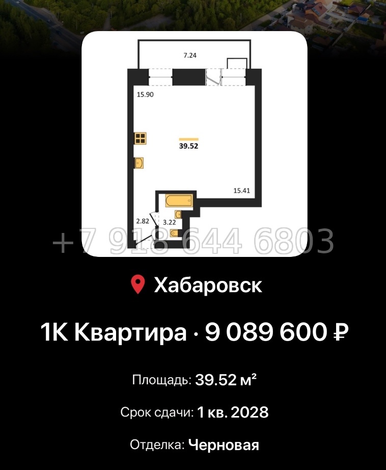 № 3. ЖК Надежда. Острова. Хабаровск  - миниатюра 57