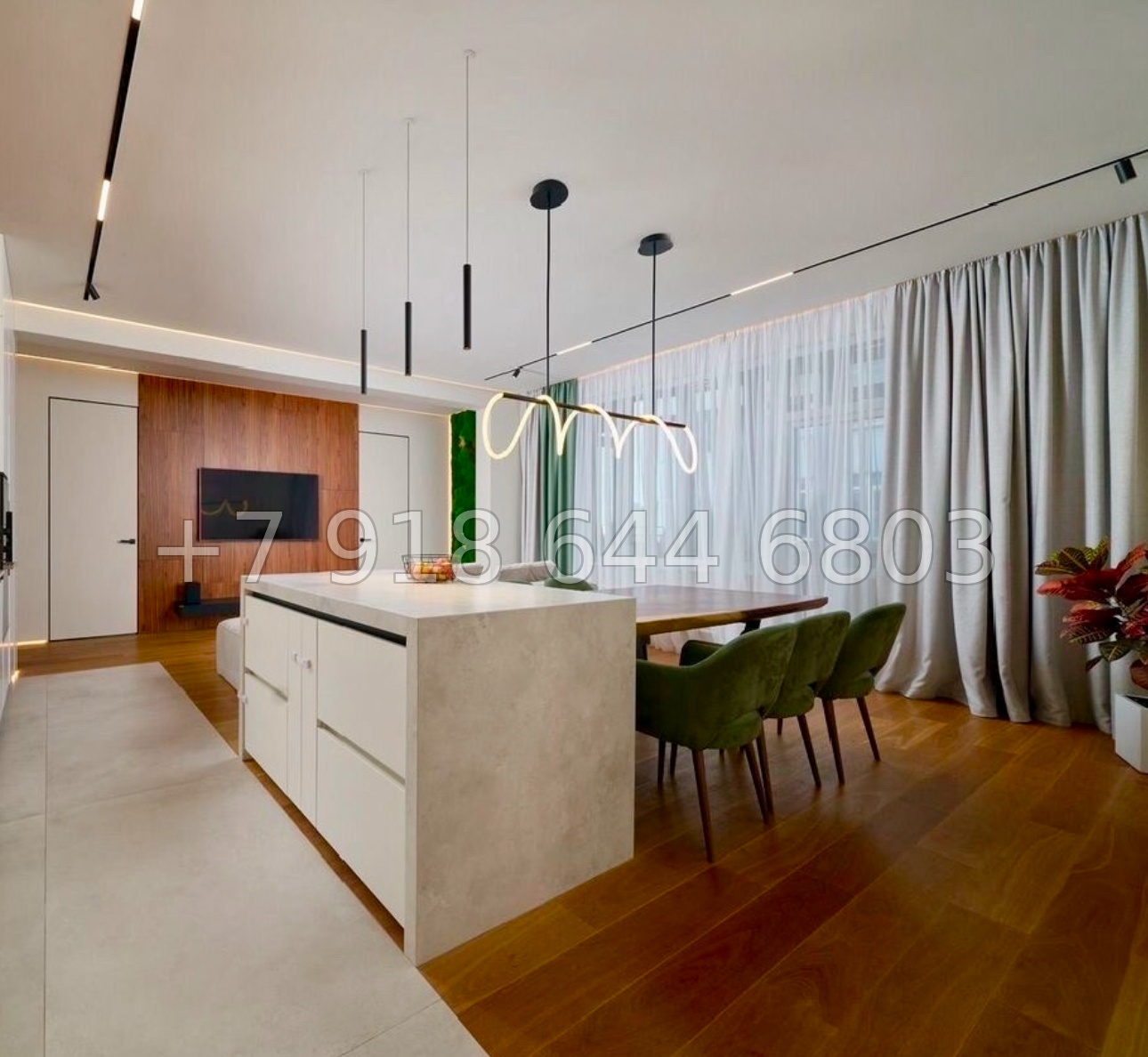 № 2е. Квартира в центре города Сочи ЖК Тасмана  - миниатюра 3