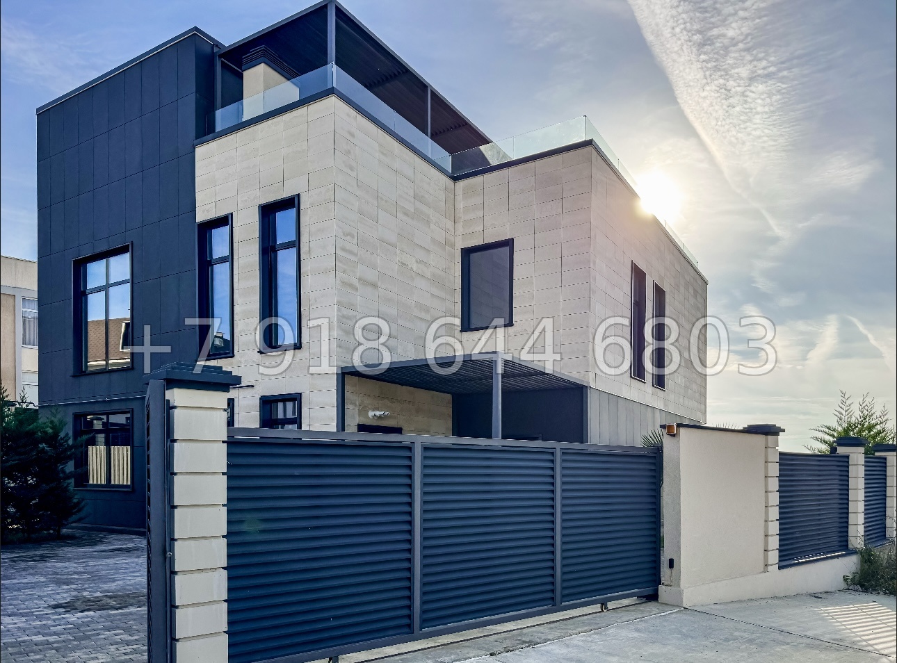 № 30 м. Роскошные две виллы с бассейном в Адлере  - миниатюра 5