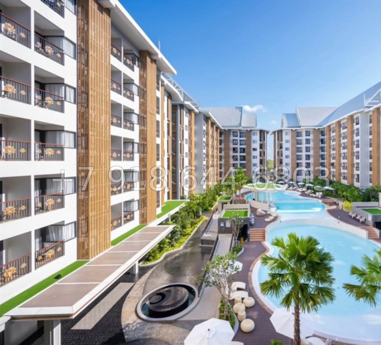 № 13. Wyndham Jomtien Pattaya Siam Inter World Asset Co.LTD Джомтьен пляж р-н - миниатюра 3