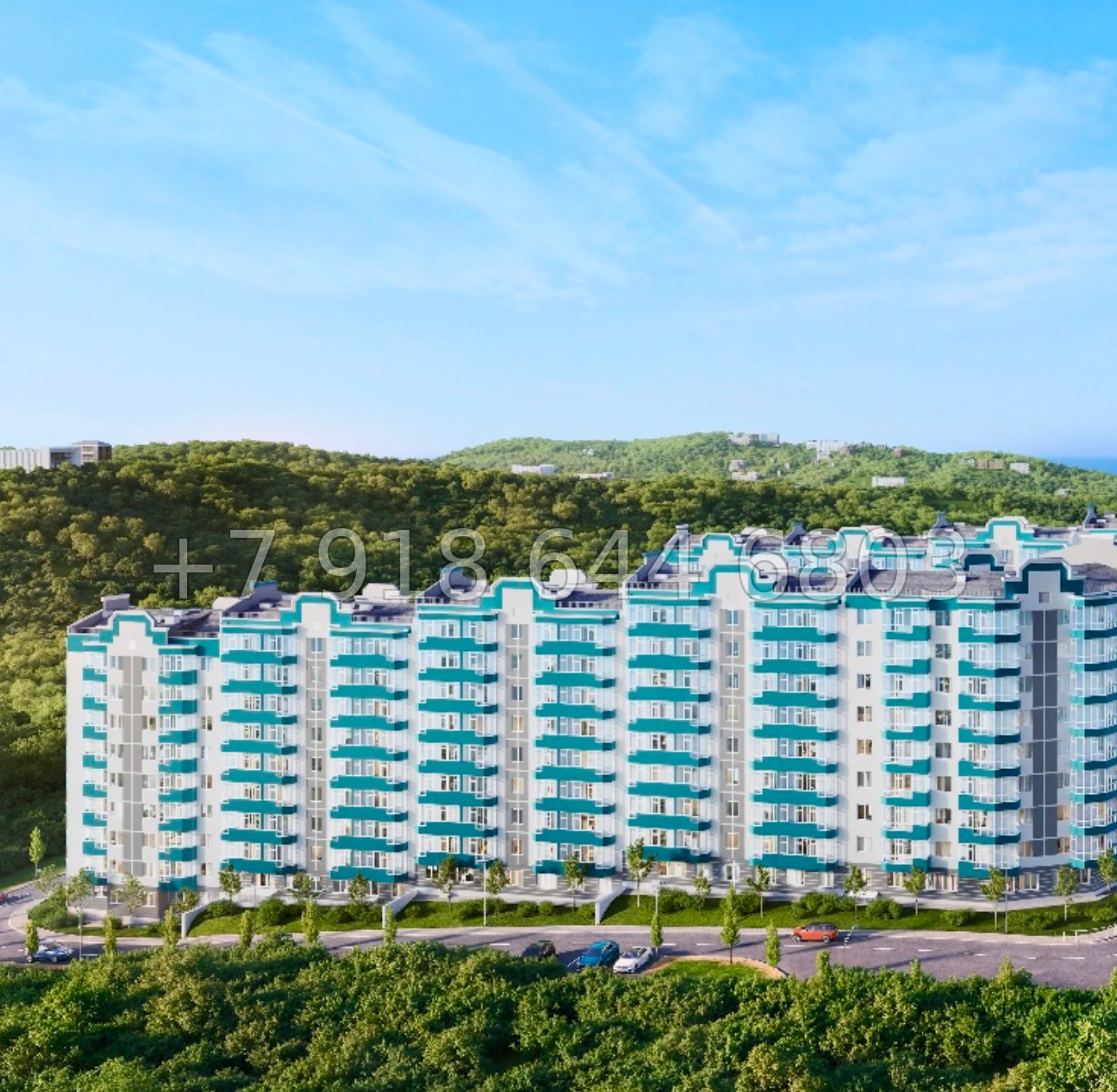 № 35 ю. ЖК Семейный Алушта  - миниатюра 6