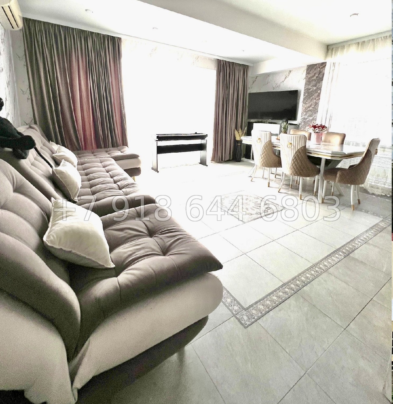 № 315 р. Большая трехкомнатная квартира у моря в Сочи  - миниатюра 11