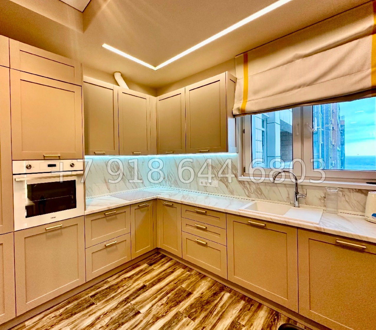 № 408р. Трёхкомнатная квартира на море в Сочи  - миниатюра 3