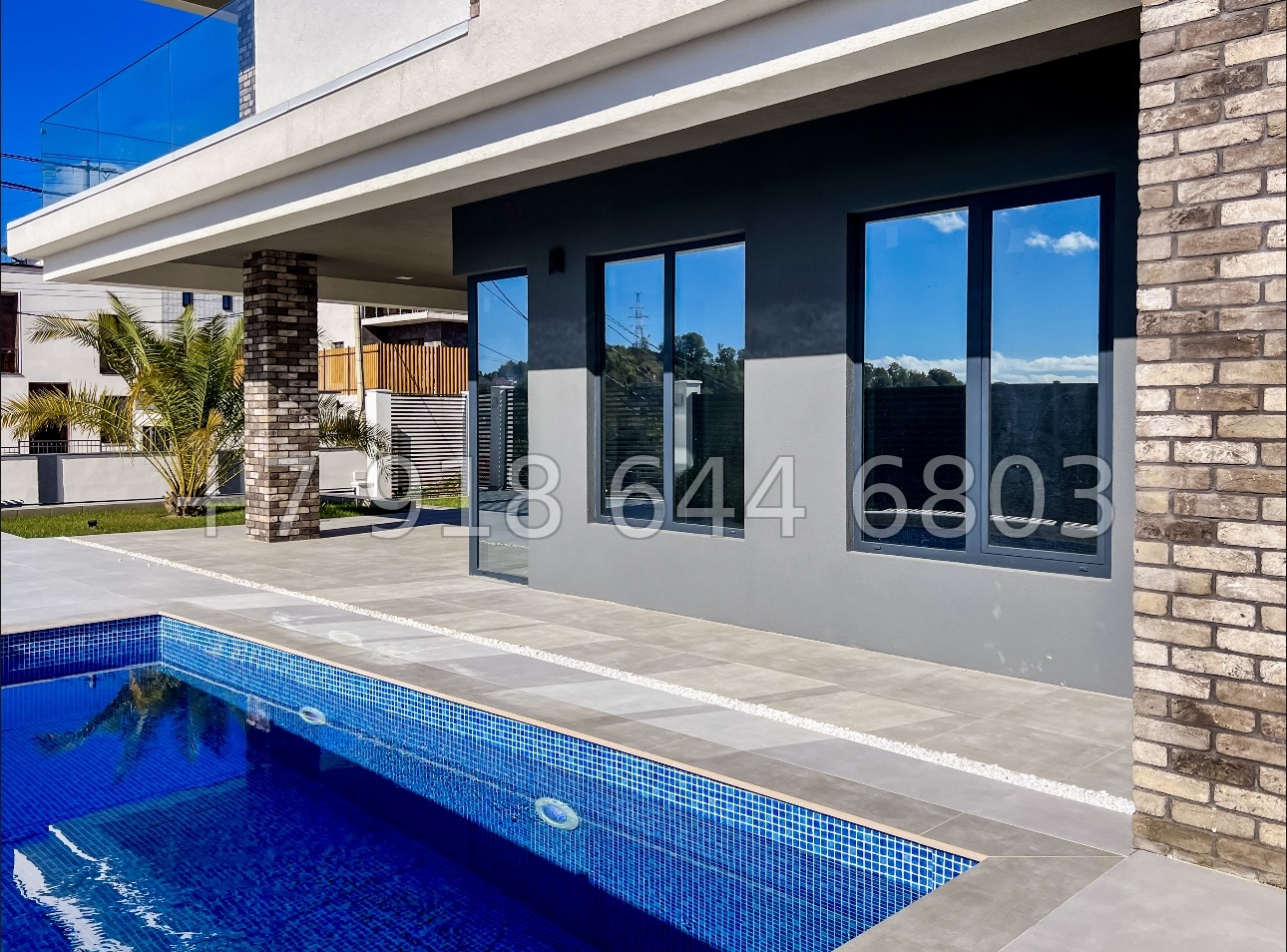 № 44 Б. Дом с гаражом и бассейном в Адлере  - миниатюра 12