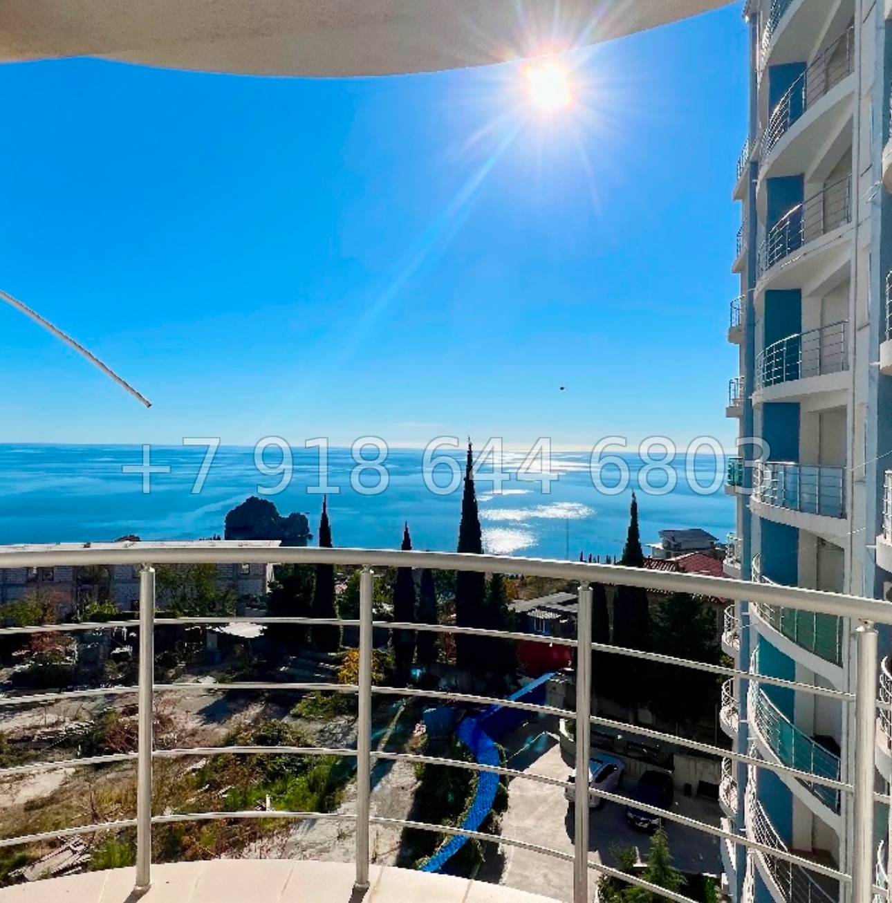 № 39 г. Однокомнатная квартира в Гурзуфе  - миниатюра 2