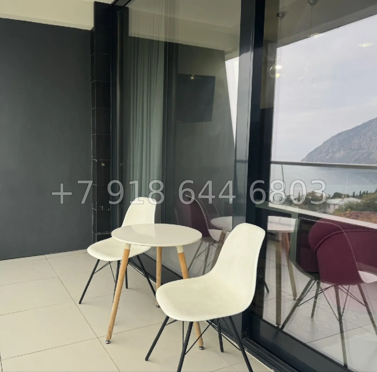 № 21 г. С видом на море в Ялте Гурзуф - миниатюра 10