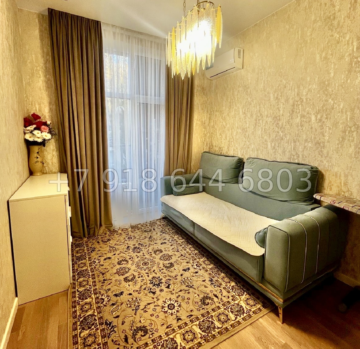 № 382 р. Двухкомнатная Квартира в Сочи ЖК Аллея Парк Дагомыс  - миниатюра 9