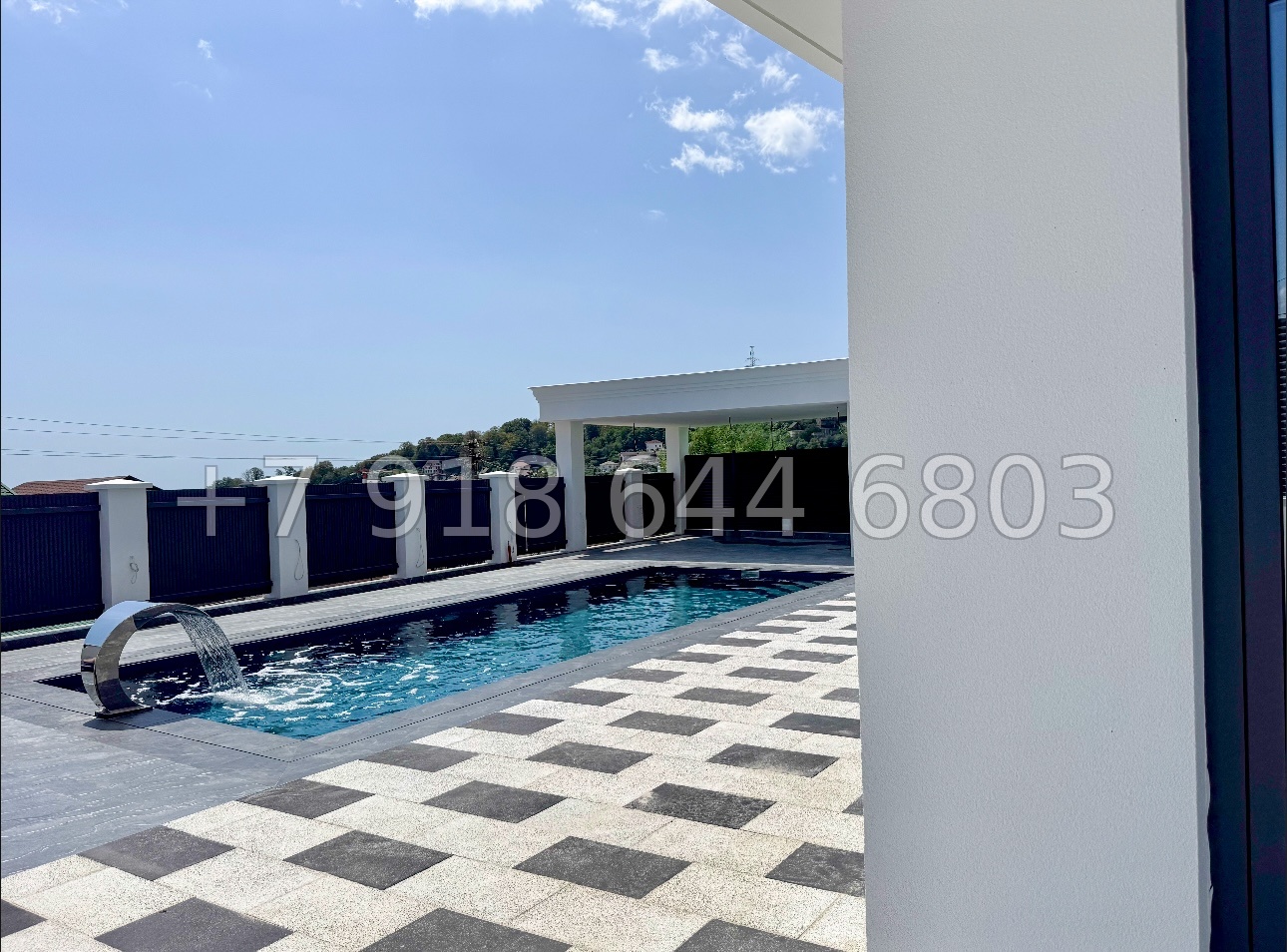 № 10 В. дом с бассейном в Адлере  - миниатюра 22