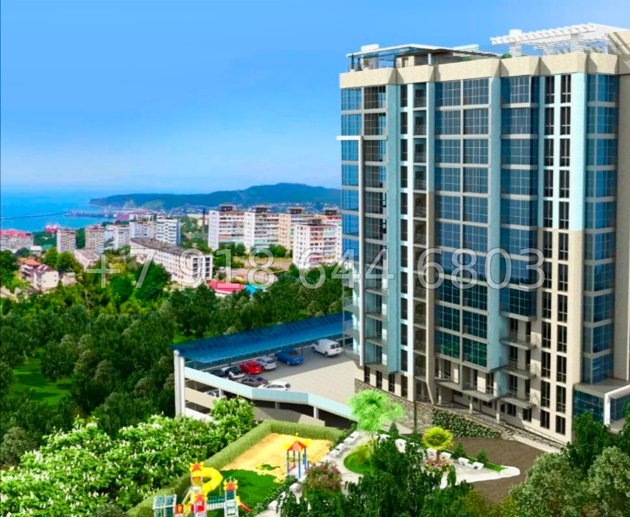 № 156 п. Однокомнатная Квартира в городе Сочи  - миниатюра 26