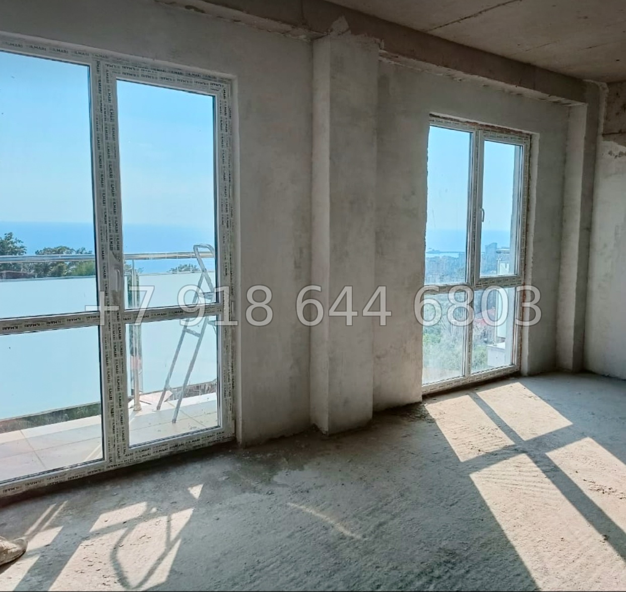 № 53 п. Квартира с видом на море в Сочи. Без отделки - миниатюра 3