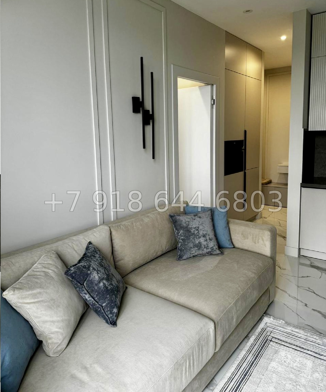 № 38р. Квартира с хорошим ремонтом в квартире ЖК Меркато Сочи  - миниатюра 3