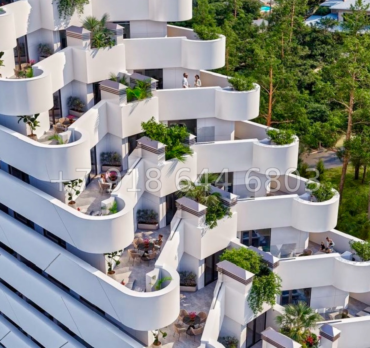 № 15 ю. Самые ВЫГОДНЫЕ в Алуште с ремонтом апартаменты на море АК Лайнер  - миниатюра 3