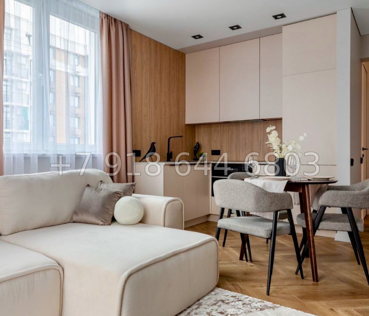 № 54 р. Трёхкомнатная Роскошная квартира в центре Сочи ЖК Альпийский квартал  - миниатюра 11