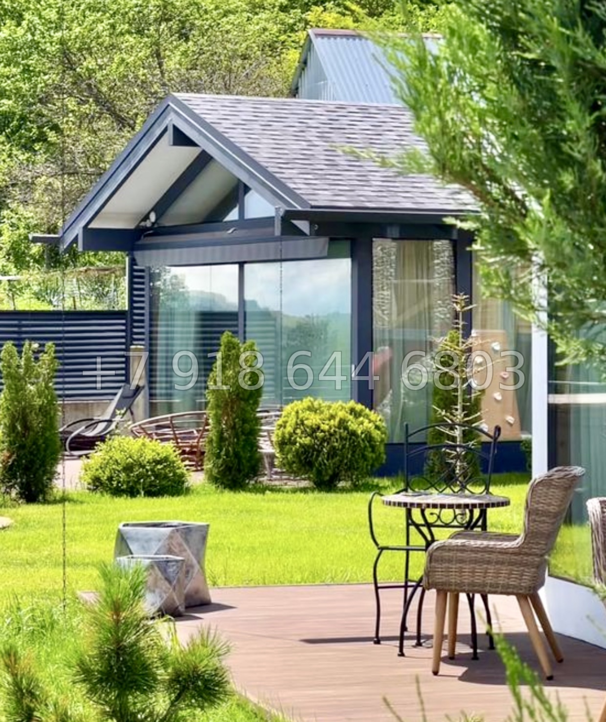 № 94 в. Дом в Галицыно по дороге на Красную Поляну  - миниатюра 3