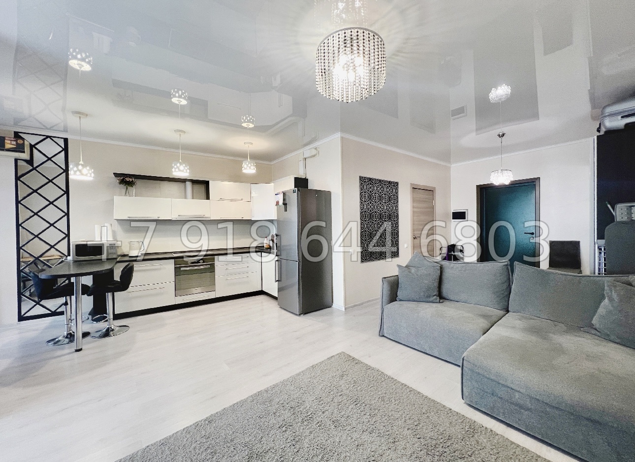 № 66р. Квартира в центре города Сочи ЖК Парк Горького  - миниатюра 3