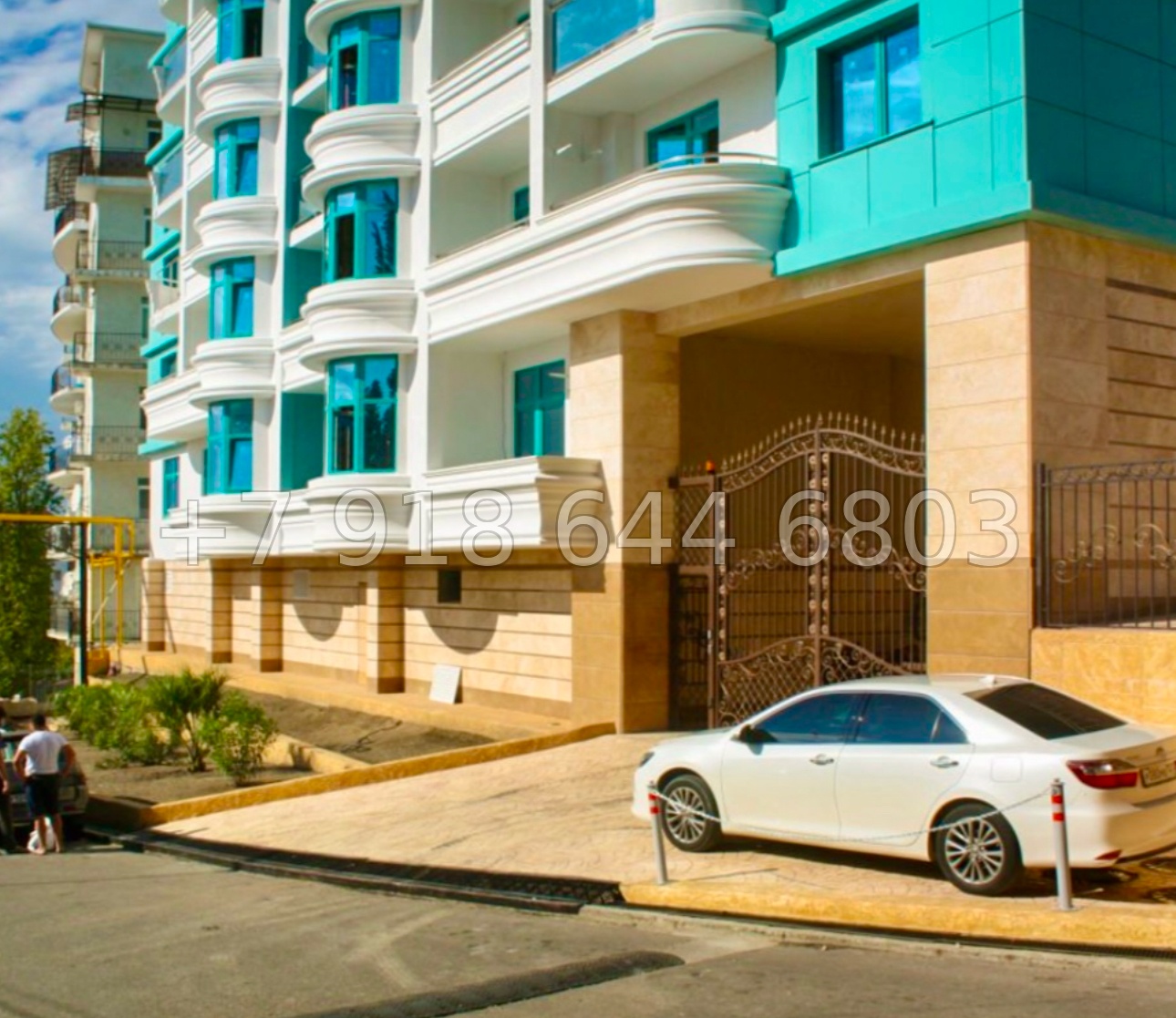 № 12е. Единственная квартира в этом доме большой площади. ЖК Белый Дворец Сочи  - миниатюра 2