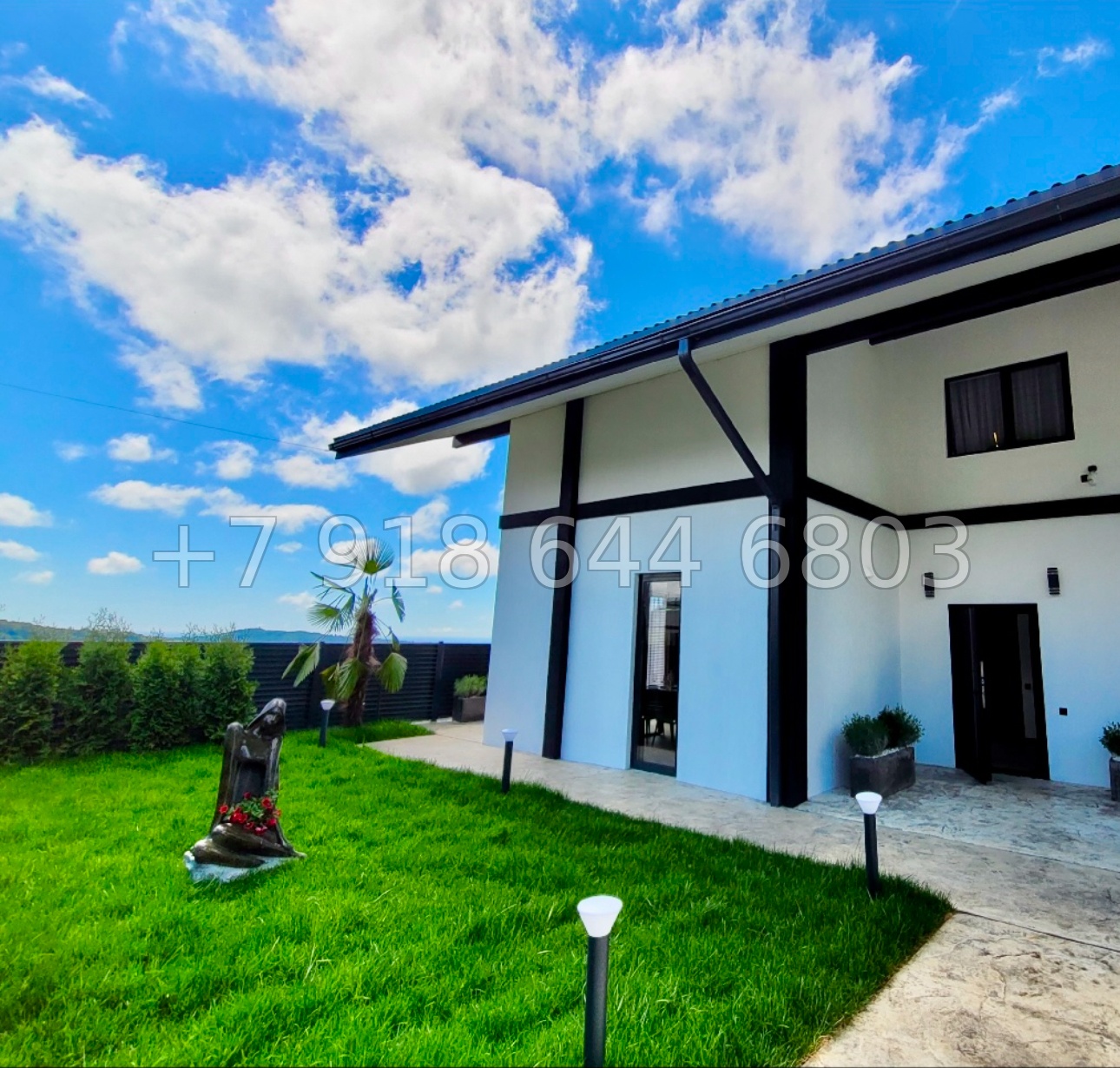 № 191 Б. Дом в Адлере Фахверк с ремонтом  - миниатюра 3