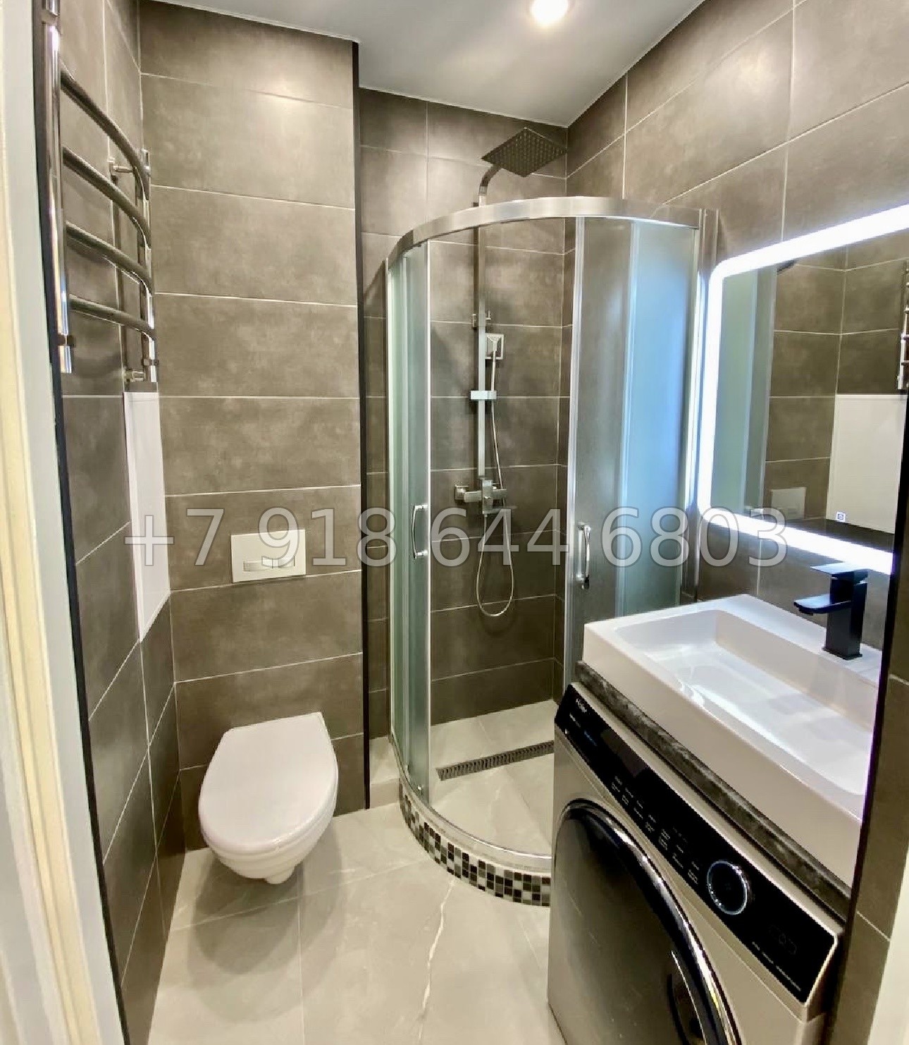 № 29 ш. Трёхкомнатные апартаменты в АК Моравия Сочи  - миниатюра 3