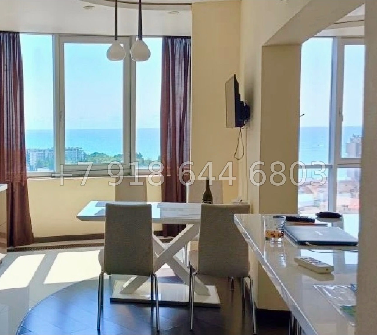 № 462 р. С видом на море квартира в Адлере  - миниатюра 21