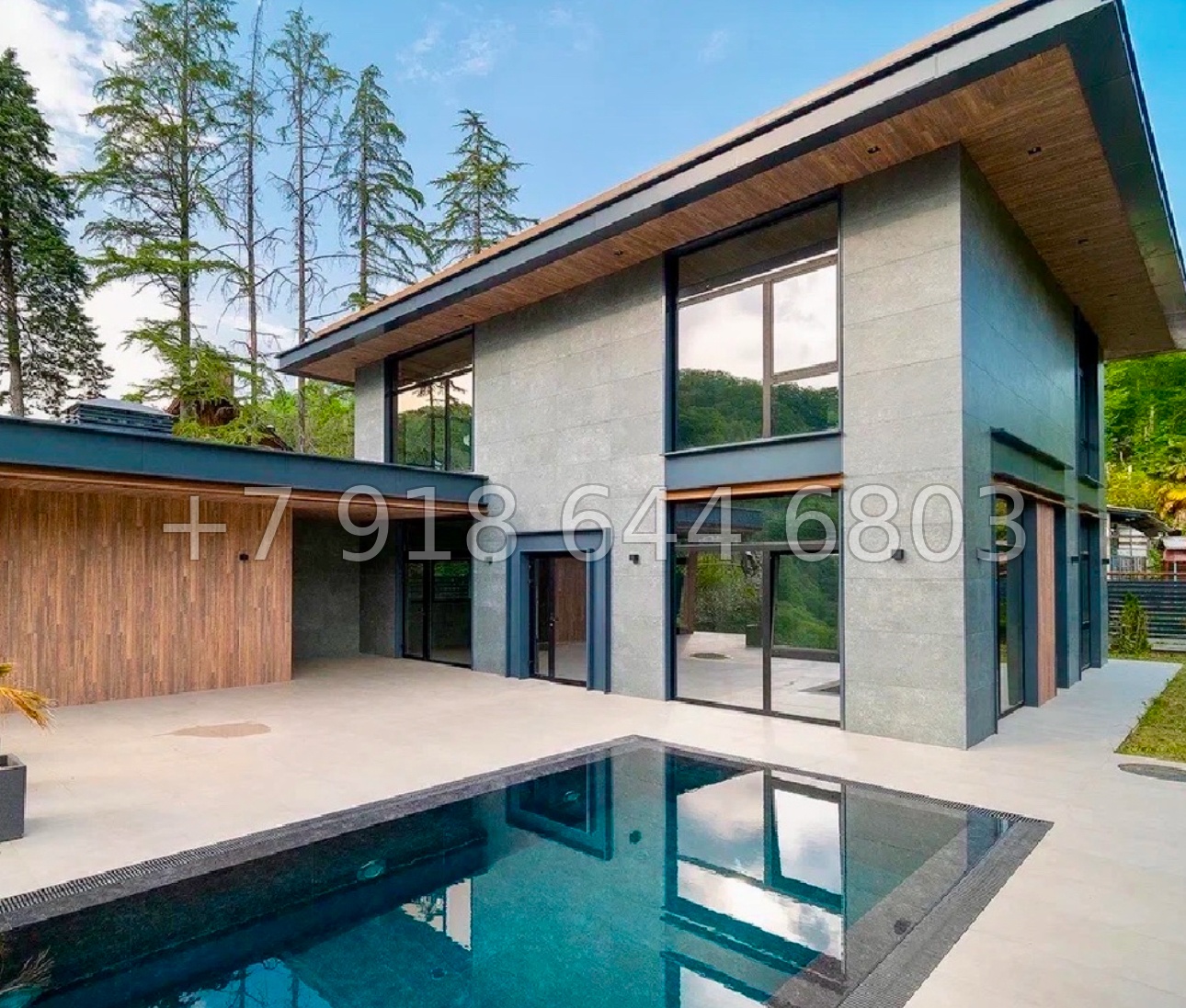 № 96 Б. Дом с бассейном в Сочи на Мацесте - миниатюра 6