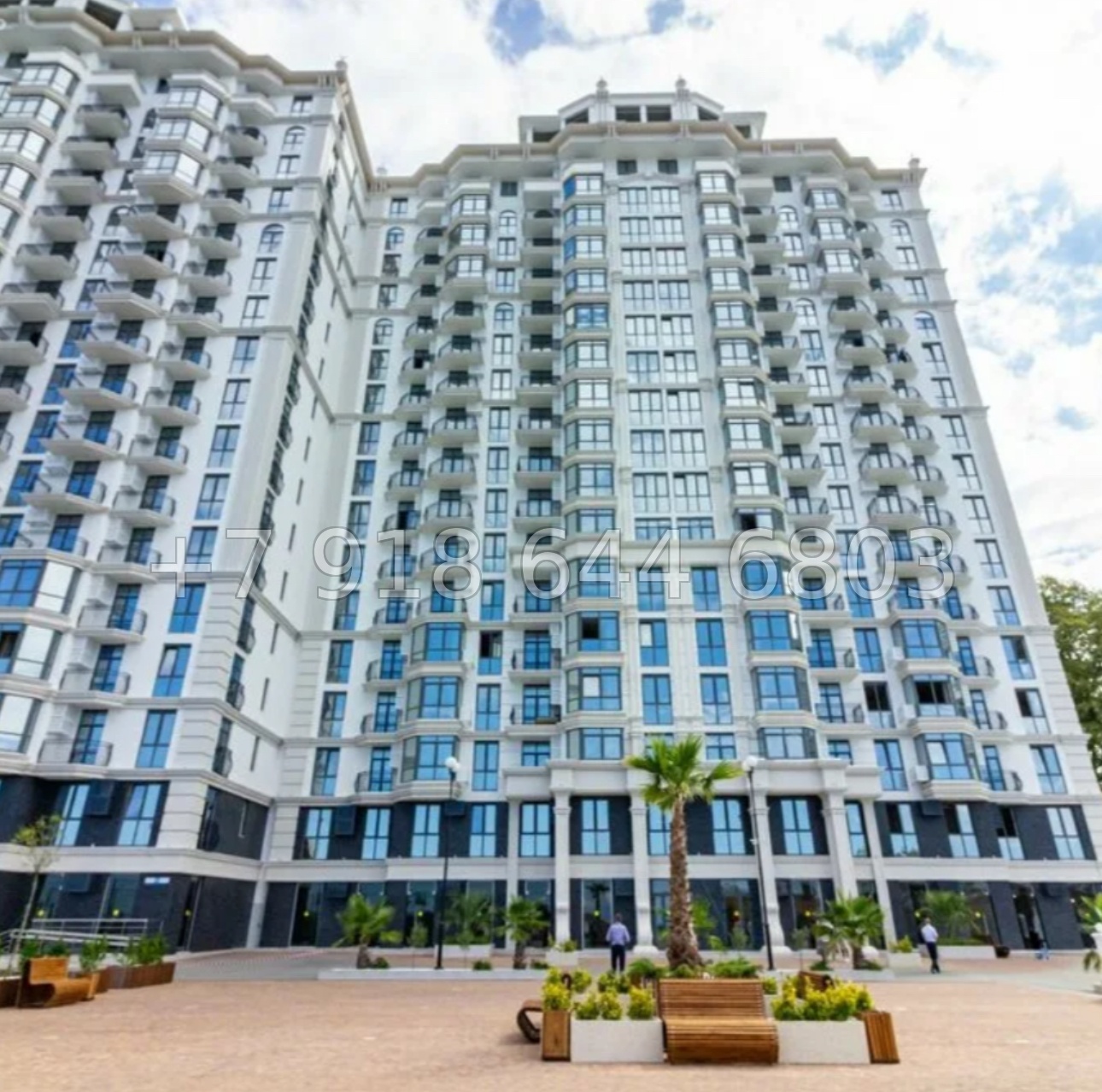 № 333 р. Квартира с прекрасным видом на море в Сочи ЖК Меркато  - миниатюра 29