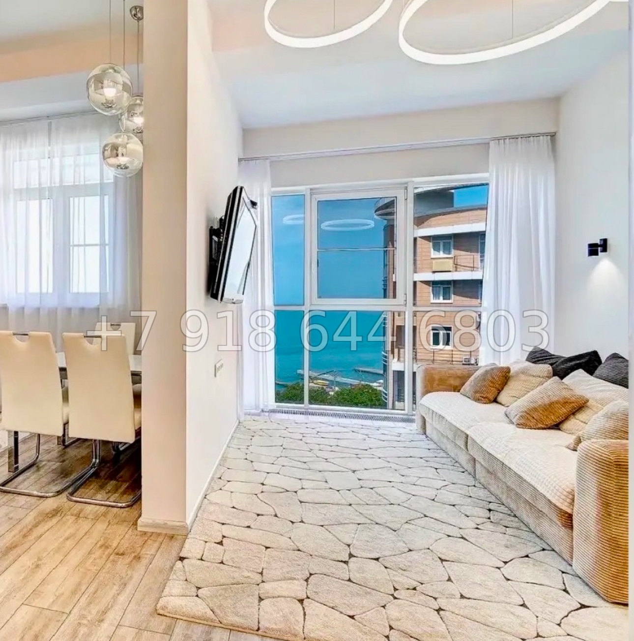 № 277 р. До моря 100 метров. Квартира в Сочи ЖК Посейдон  - миниатюра 4