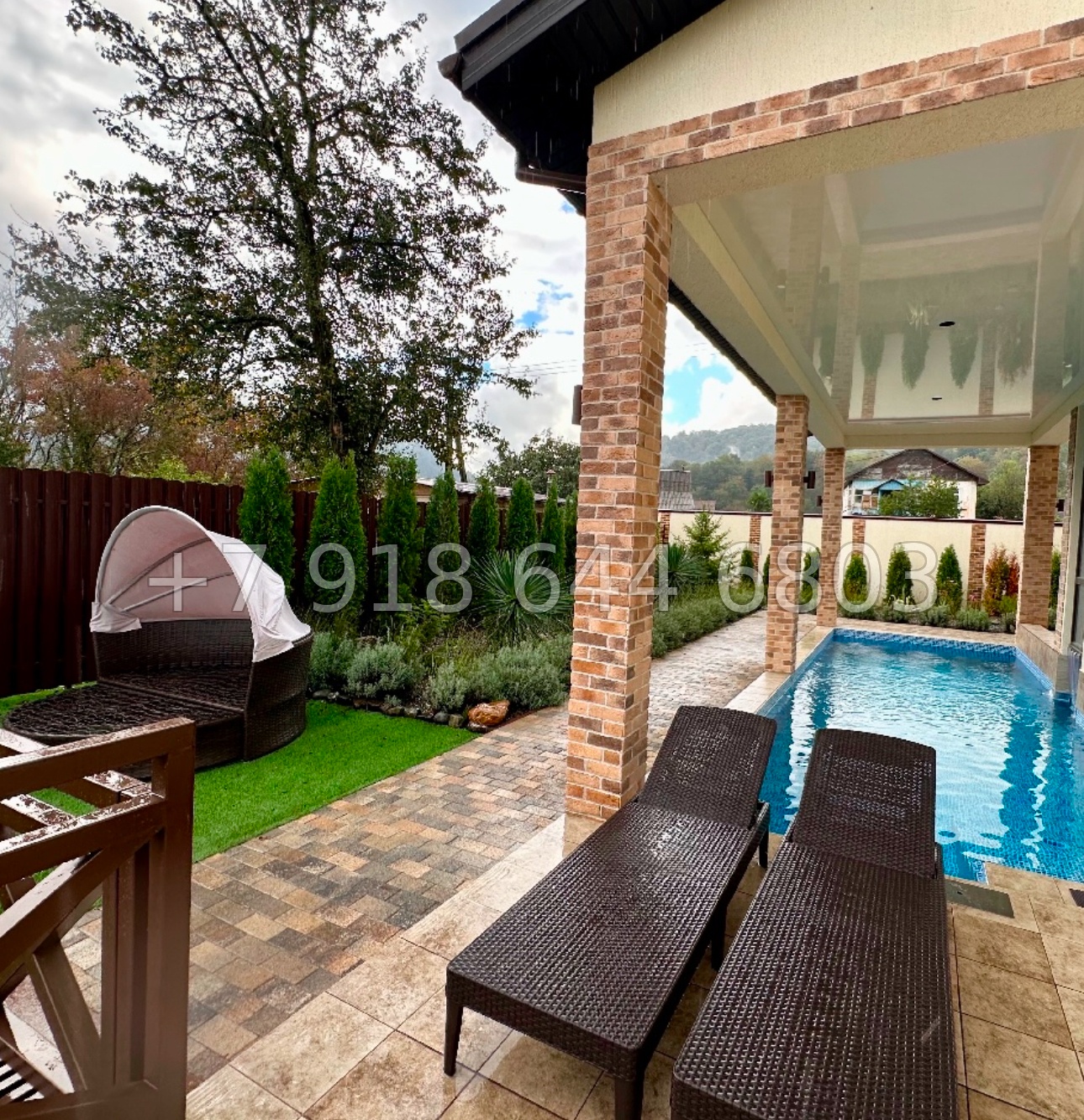 № 86 Б.  Дом в городе Сочи с баней и бассейном  - миниатюра 11