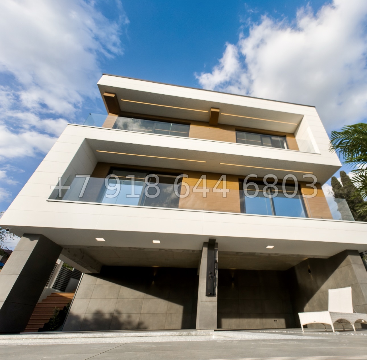 № 28 м. Современный дом с бассейном в Адлере  - миниатюра 10