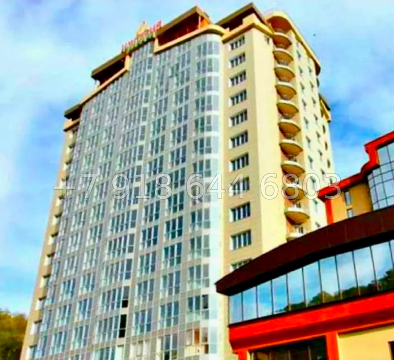 № 425 р. Квартира двухкомнатная с бассейном на крыше в Сочи  - миниатюра 37