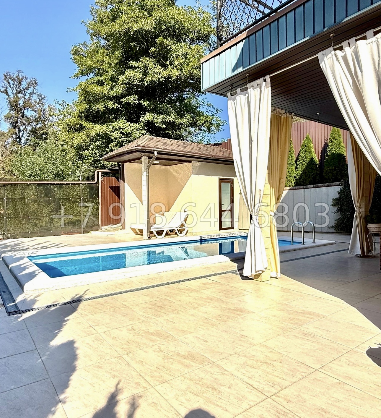 № 2 В. Дом с бассейном в Адлере  - миниатюра 19