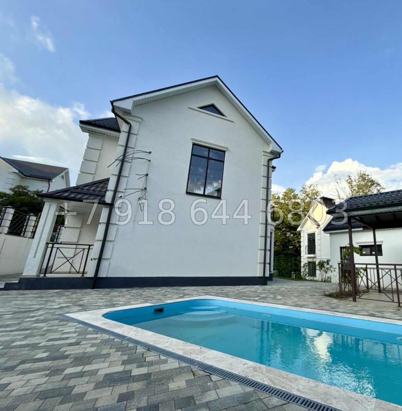 № 75 Б. Дом с ремонтом и бассейном в Каштанах Сочи  - миниатюра 7