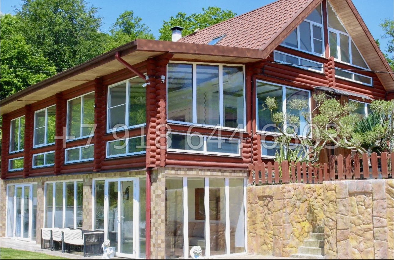 № 72 Б. Дом с озером с карпами в Адлере  - миниатюра 2