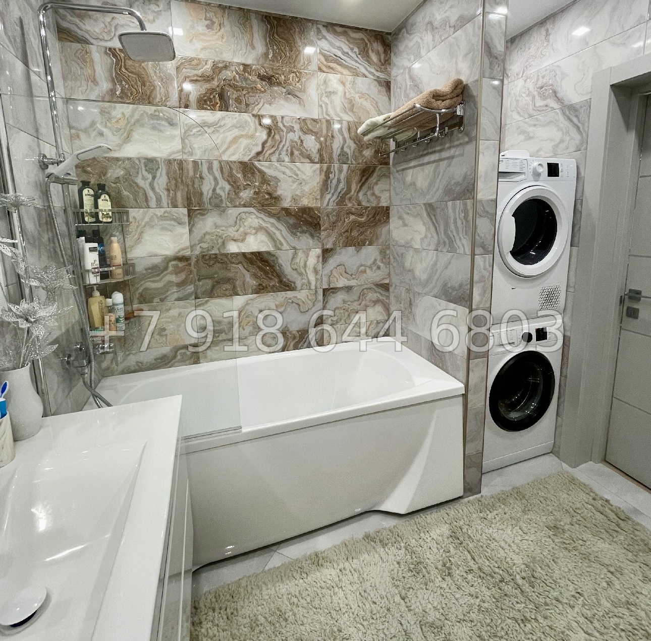 № 405 р. Трёхкомнатная Квартира в ЖК 123 Сочи  - миниатюра 9