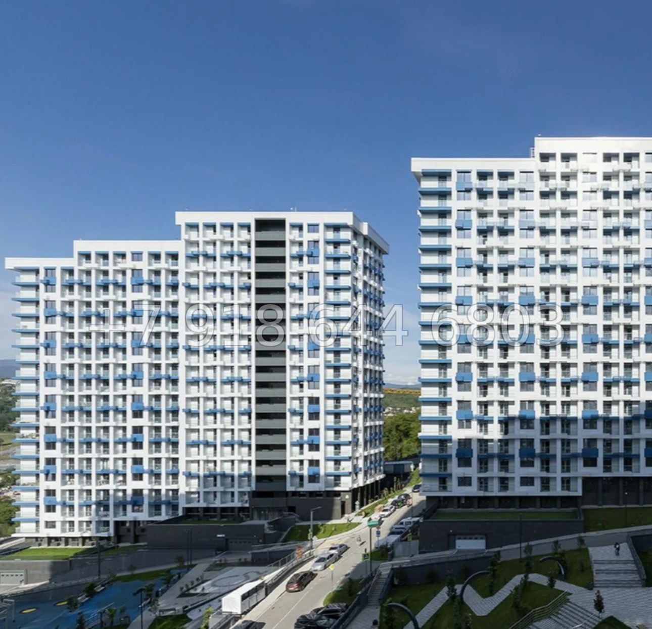 № 456 р. С видом на море квартира в ЖК Кислород Сочи  - миниатюра 27