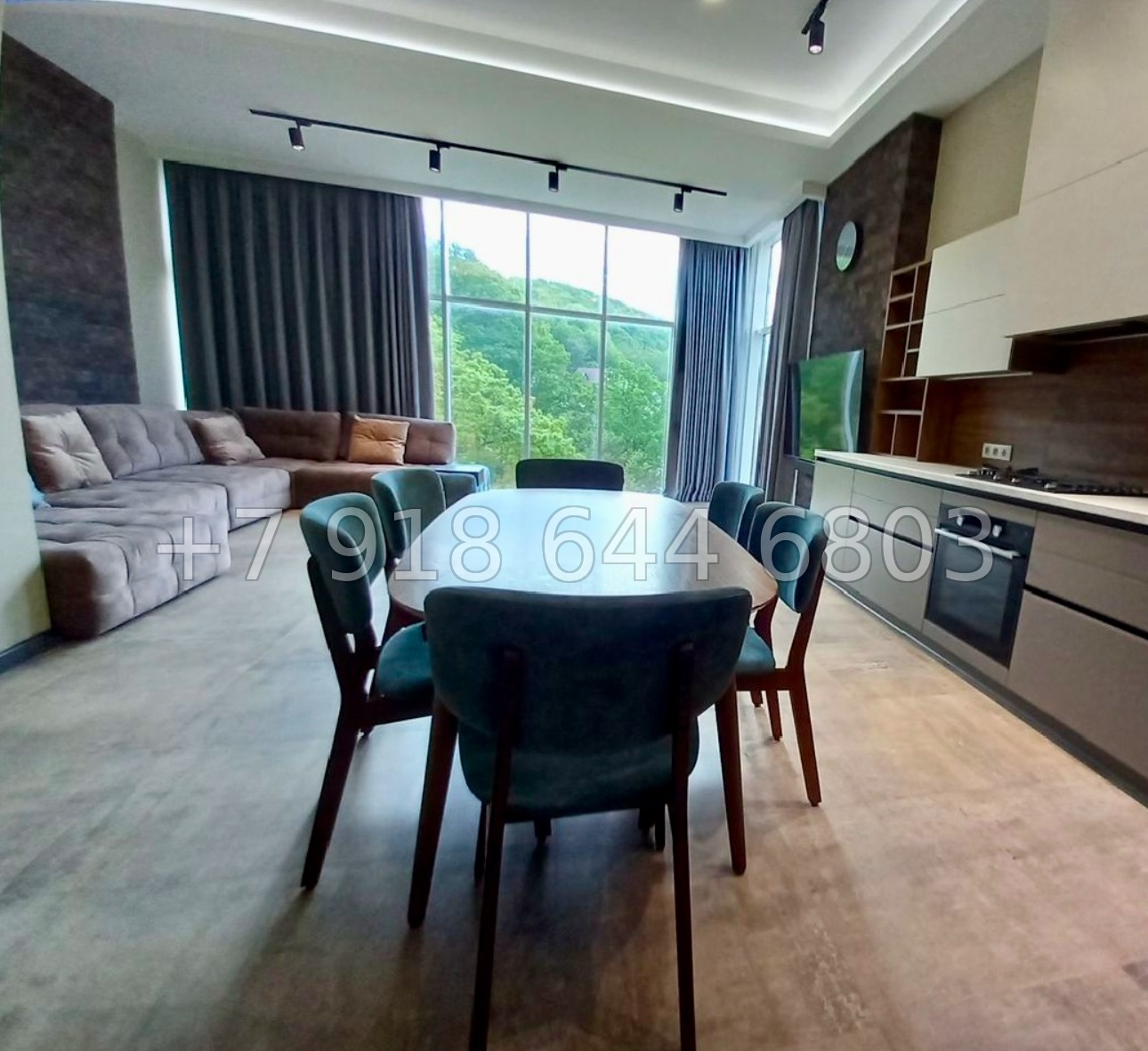 № 31е. Квартира в Сочи ЖК Благодатный.  Большая площадь  - миниатюра 5