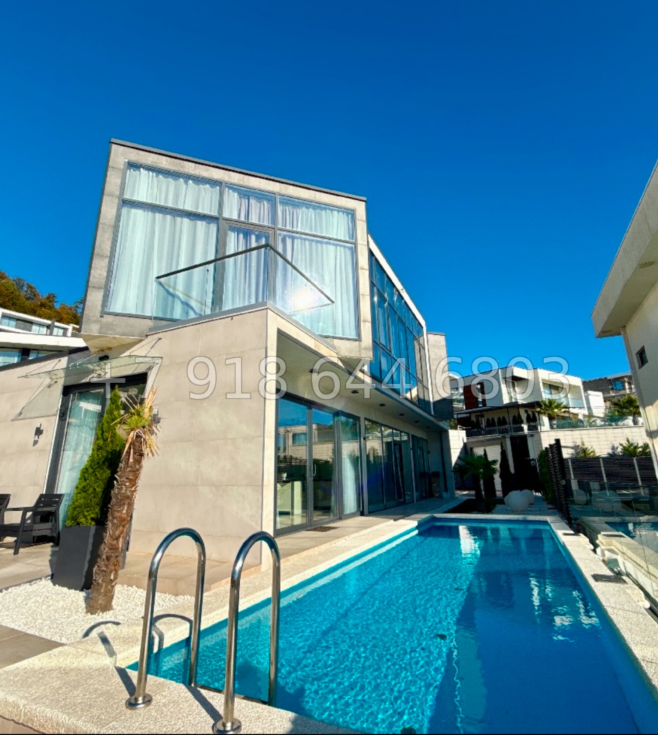 № 33в. Дом Хайтек с прекрасным видом на Чёрное море в Сочи  - миниатюра 1