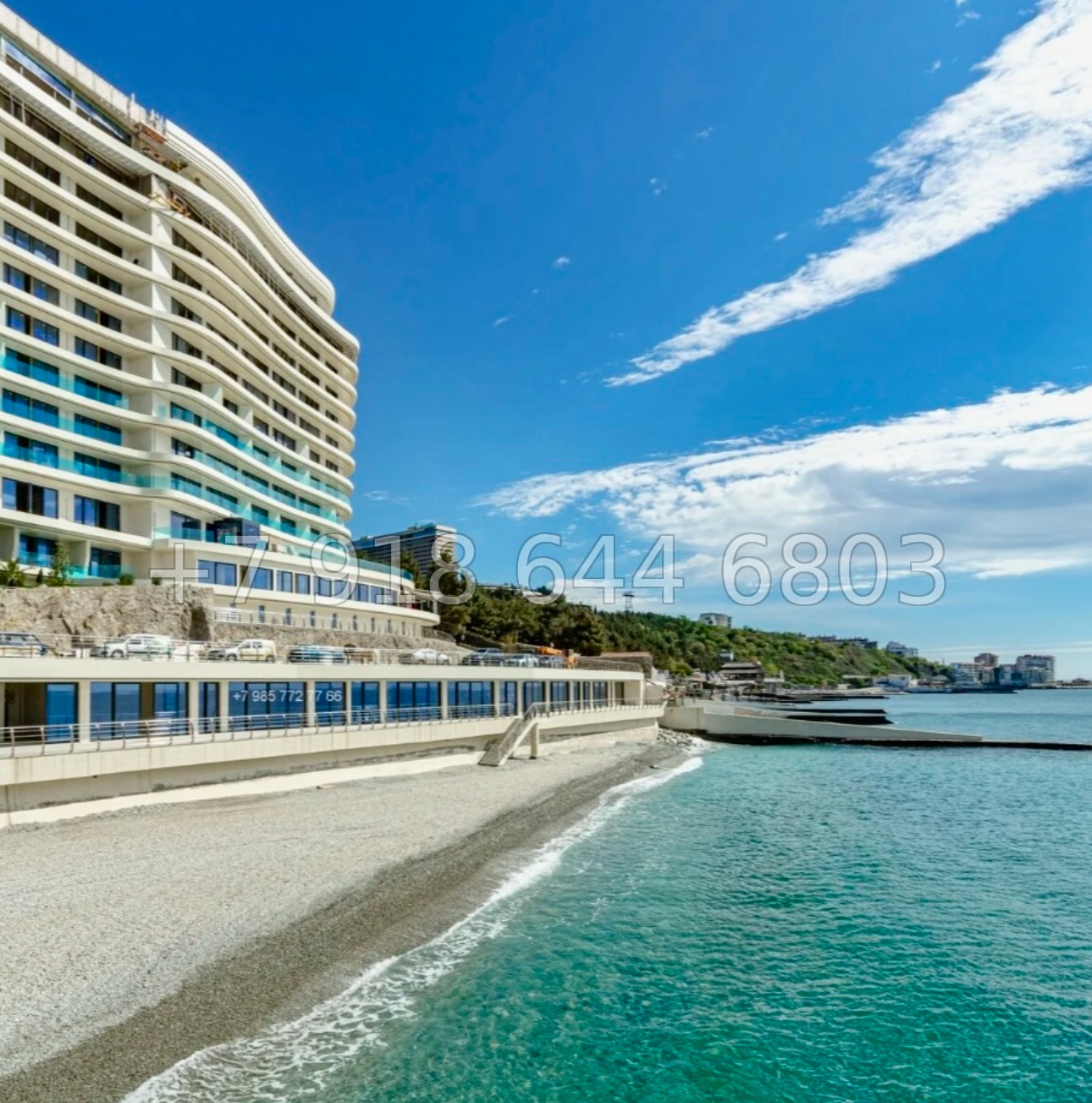 № 54 г. Центр Ялты. АК Sky Plaza 3. Апартаменты на море - миниатюра 23