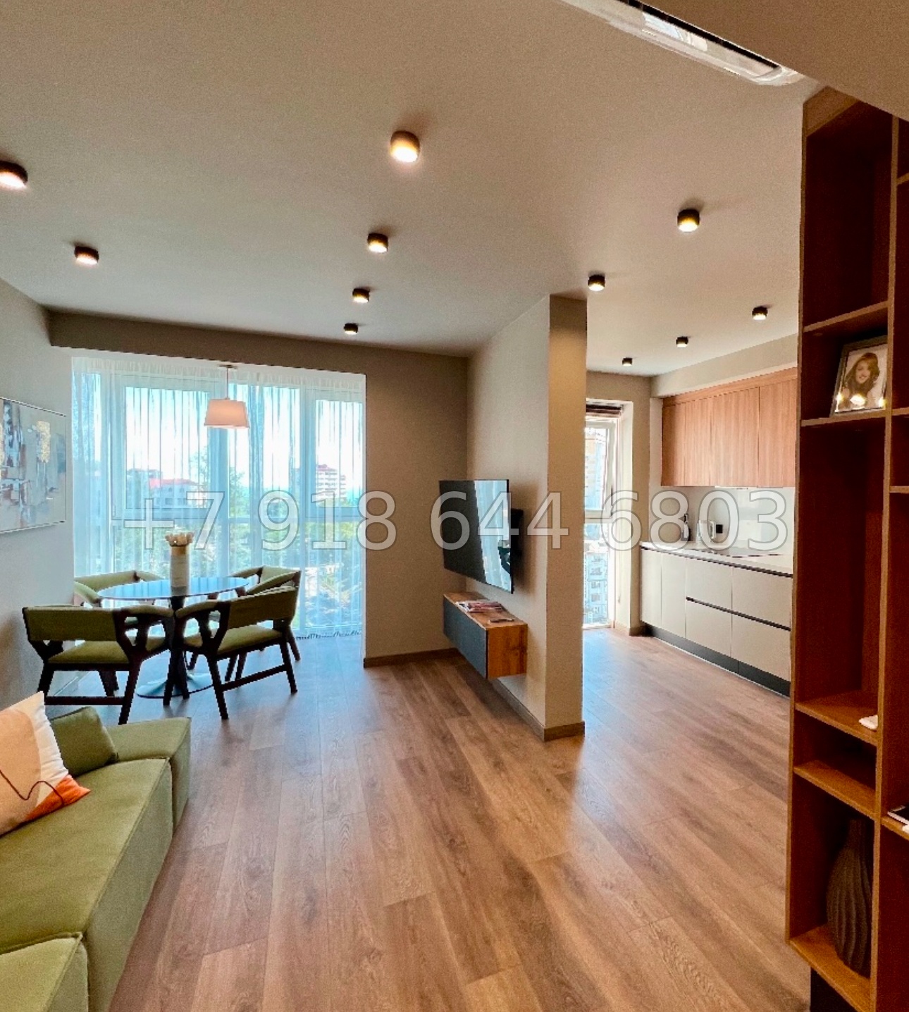 № 60р. Роскошная квартира в Сочи. Современный ЖК Сочи Парк - миниатюра 2