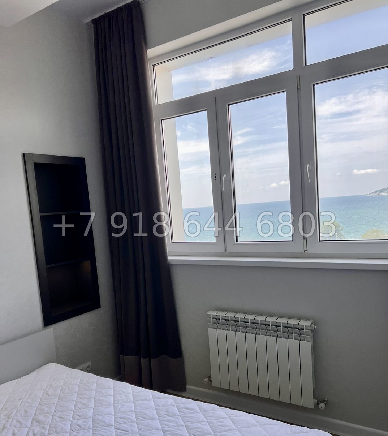 № 365 р. Квартира с видом на море в ЖК Посейдон Сочи  - миниатюра 4