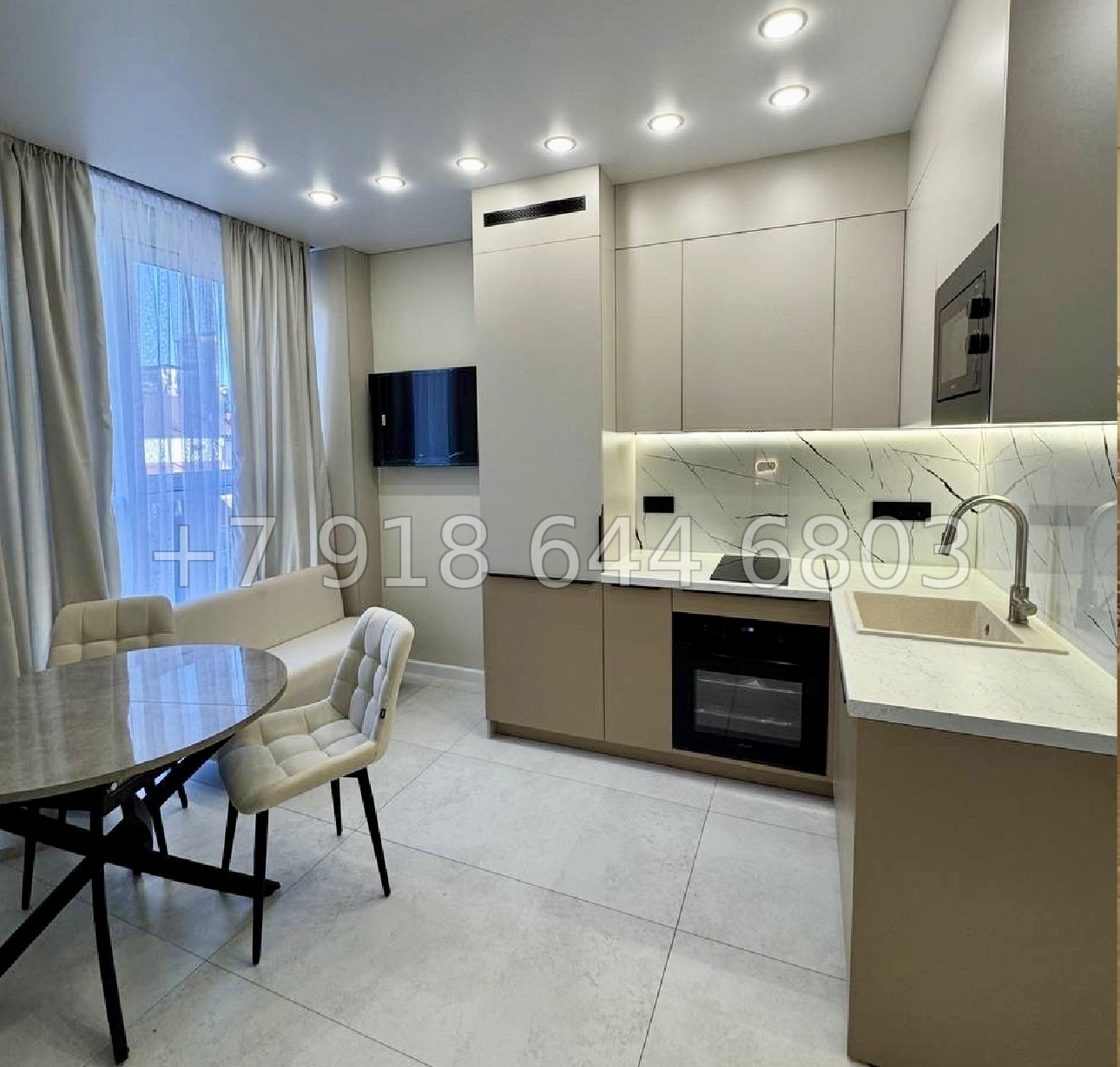 № 270 р. Квартира с бассейном у моря в городе Сочи  - миниатюра 1