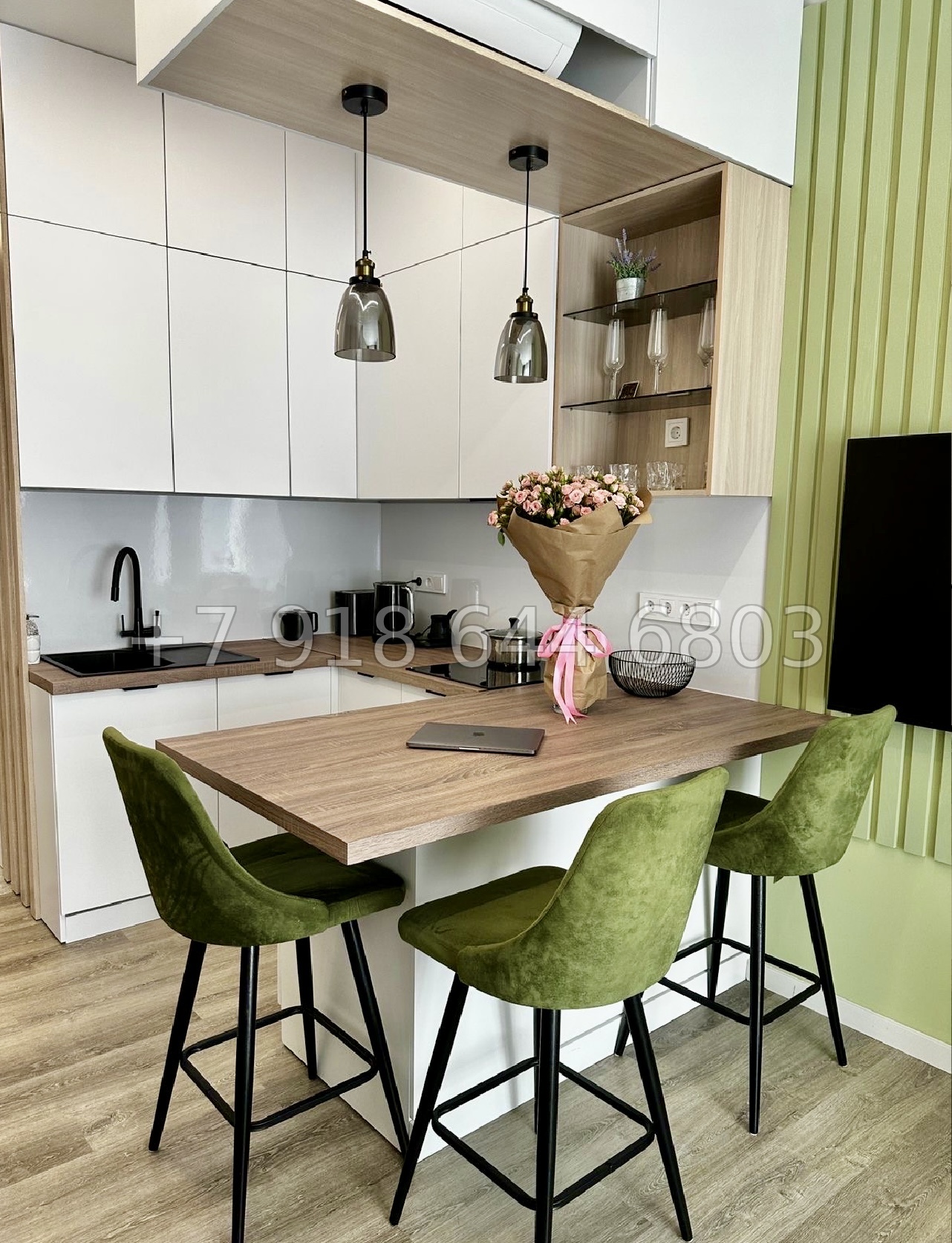 № 317 р. Квартира в доме Бизнес класса ЖК Аллея Парк Сочи  - миниатюра 1