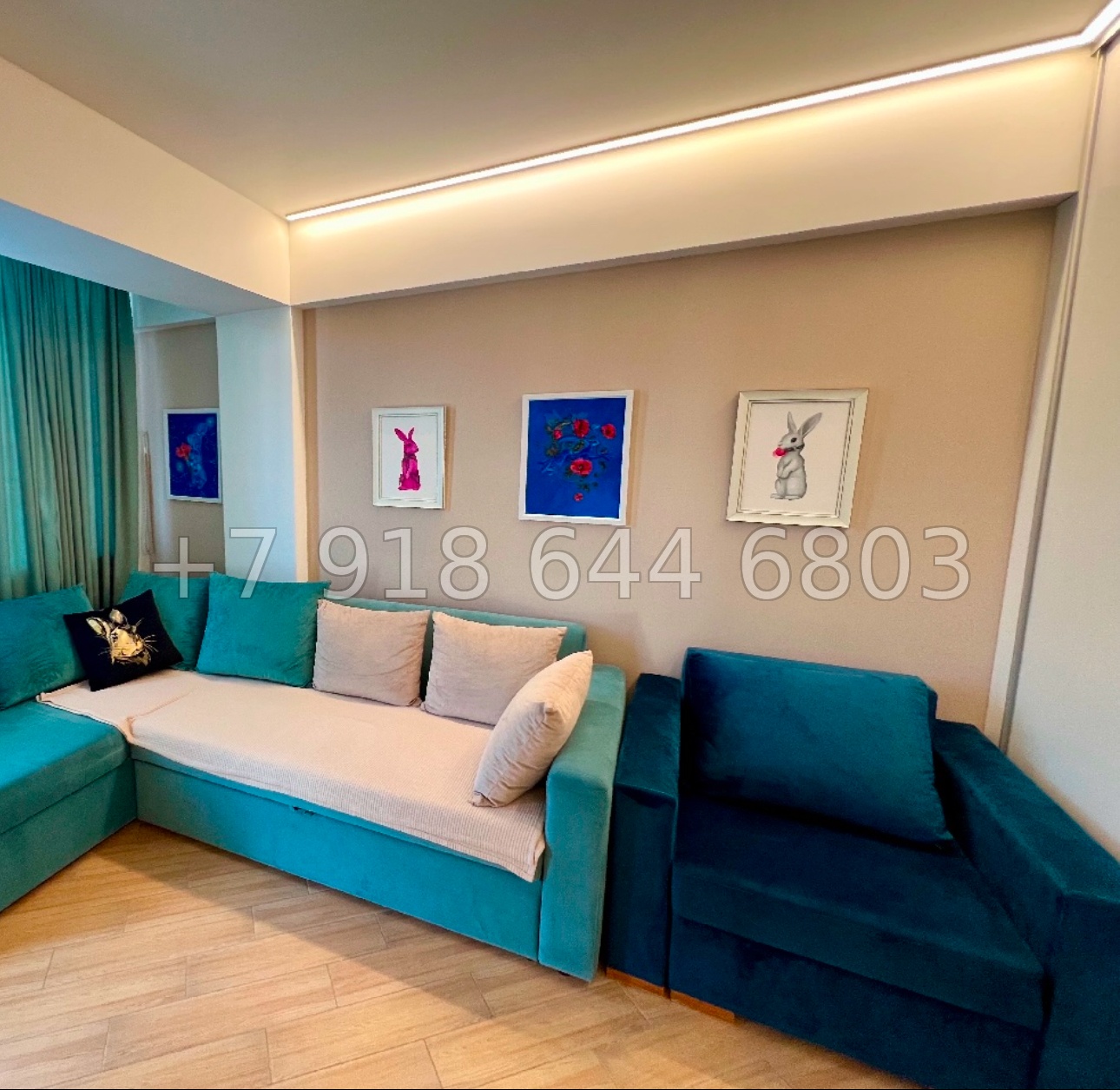 № 97р. Квартира в ЖК Сен-Тропе Сочи Кудепста - миниатюра 1