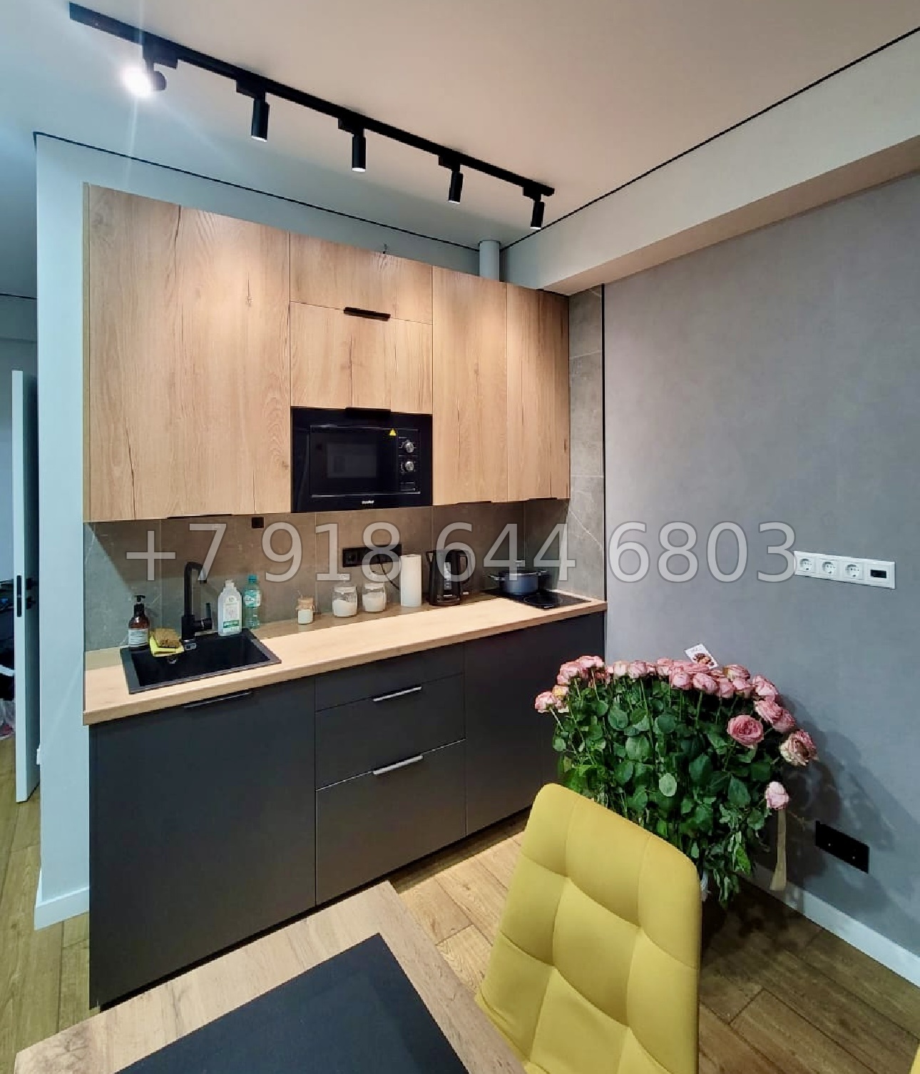 № 79р. Квартира в Адлере. В новом доме. Рядом школа и море - миниатюра 3